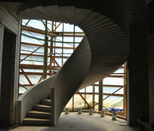 Wykonanie schodów żelbetowych